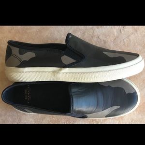 Coach Camouflage Chrissy Slip on Tennis Shoe